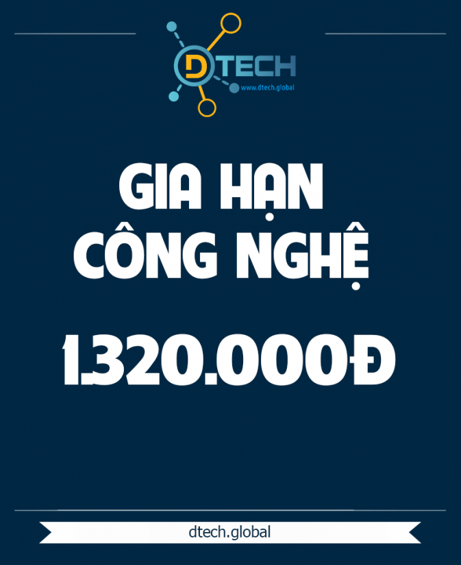 Gia hạn CÔNG NGHỆ DSTORE