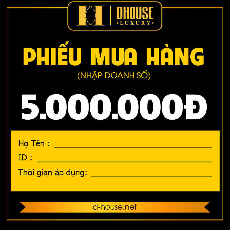 DHOUSE - Voucher mua hàng DHouse  5 triệu