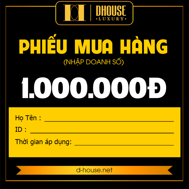 DHOUSE - Voucher mua hàng DHouse 1 triệu