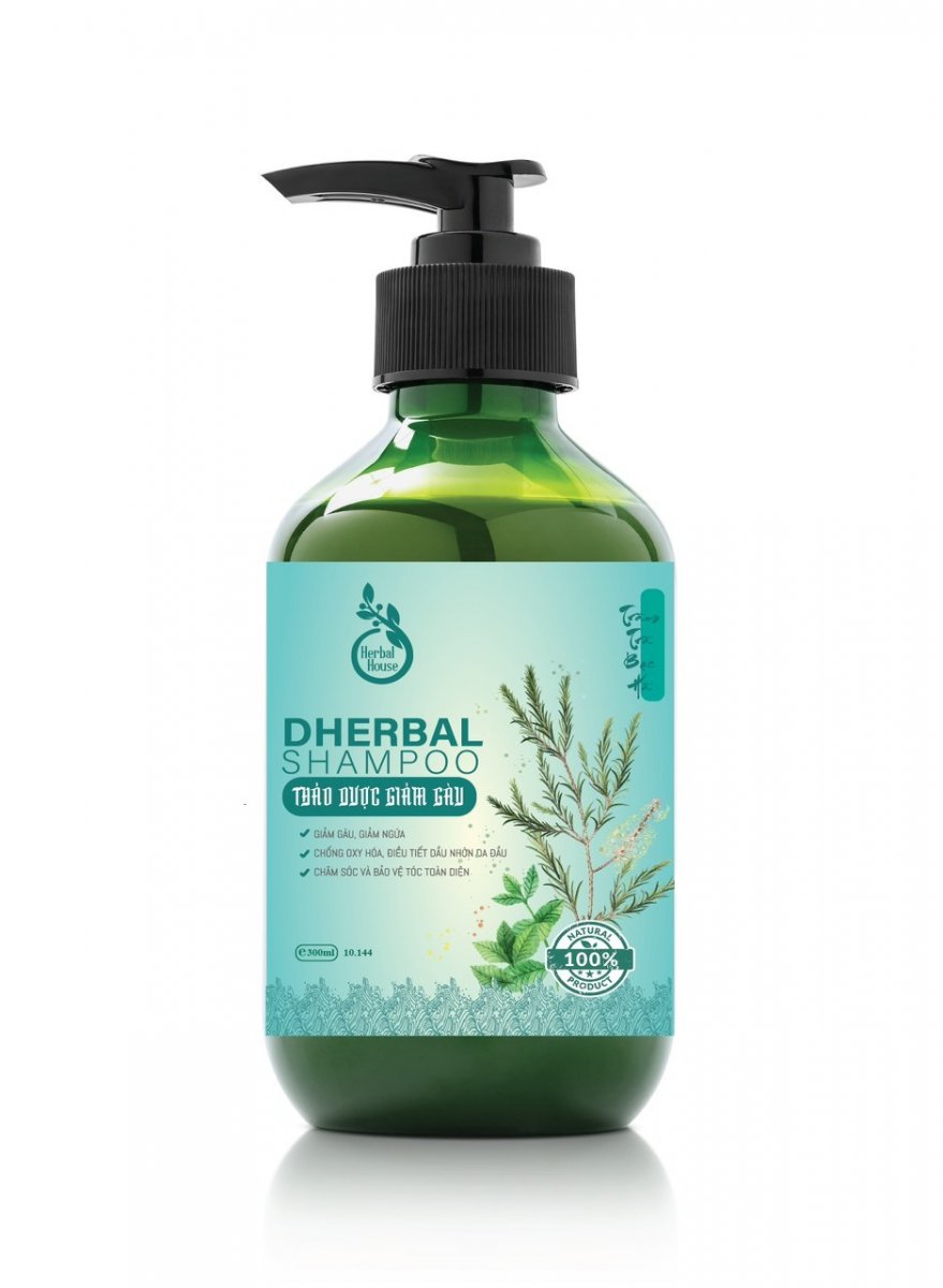 Dầu Gội Ngăn ngừa, Sạch Gàu, Hết Ngứa - DHerbal Shampoo