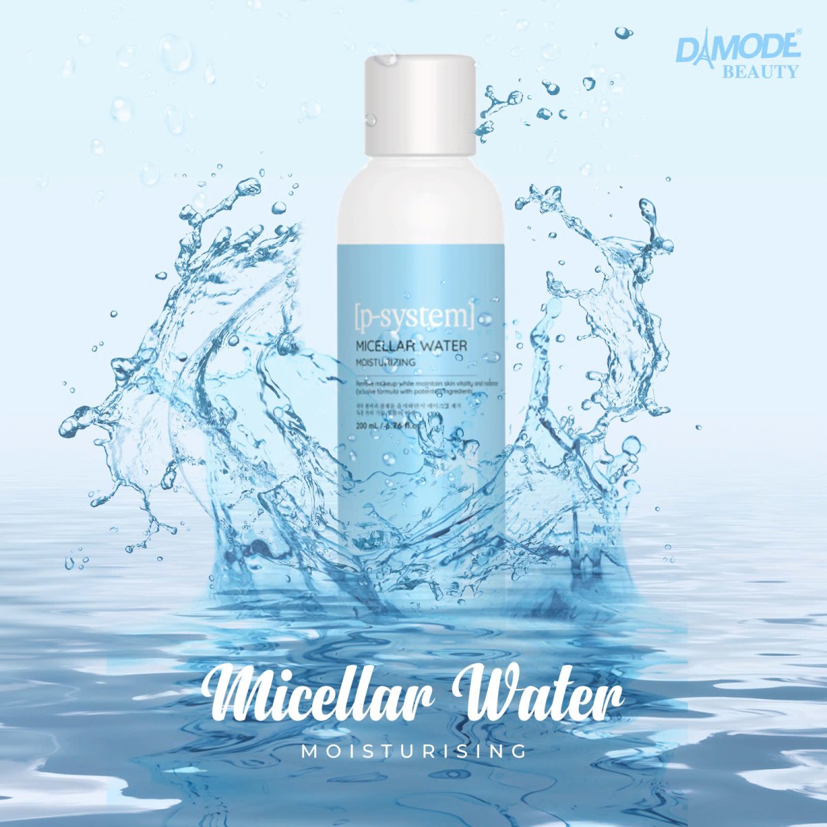 Micellar Water Moisturizing - Tẩy trang Da khô, mất nước, nhạy cảm