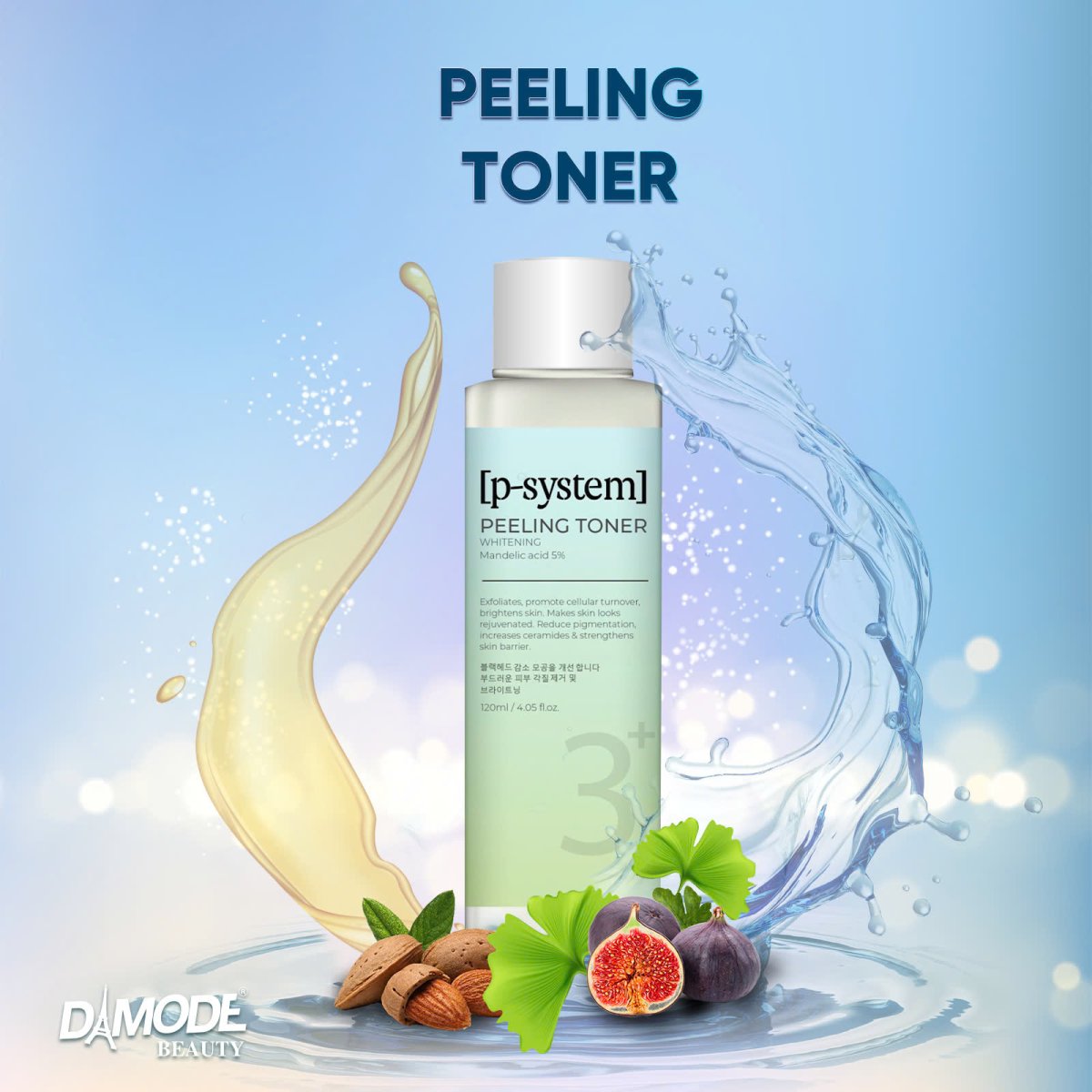 PEELING TONER - Nước Tẩy Da Chết, Dưỡng Da 