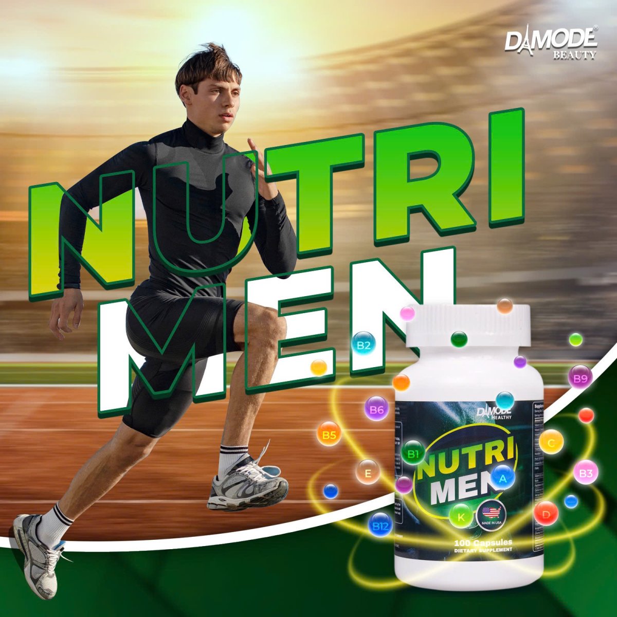 NutriMen - Vitamin, Khoáng chất, Tăng Sức Đề Kháng cho Nam