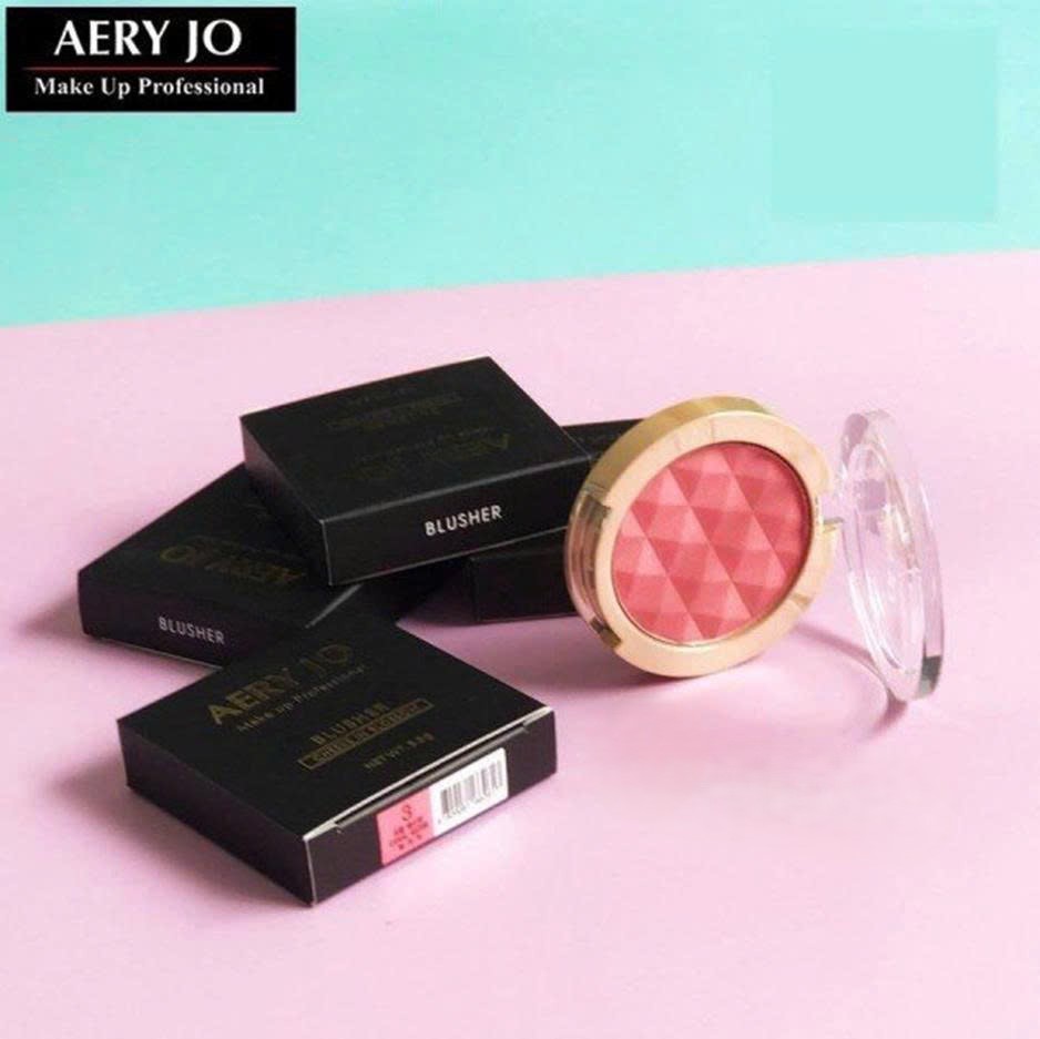 Milky Dress - Phấn má hồng Aery Jo Blusher - Pink - No04 - hồng đậm