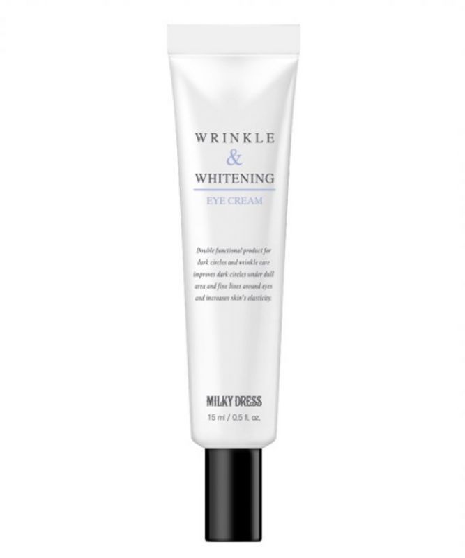 Milky Dress - Kem trị thâm và dưỡng trắng vùng mắt - Wrinkle & White Eye Cream